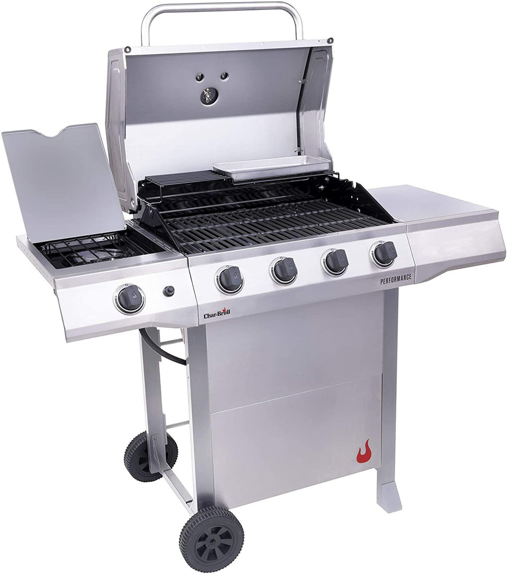 463352521 Performance 4-Burner Cart Style Liquid Propane Gas Grill, S