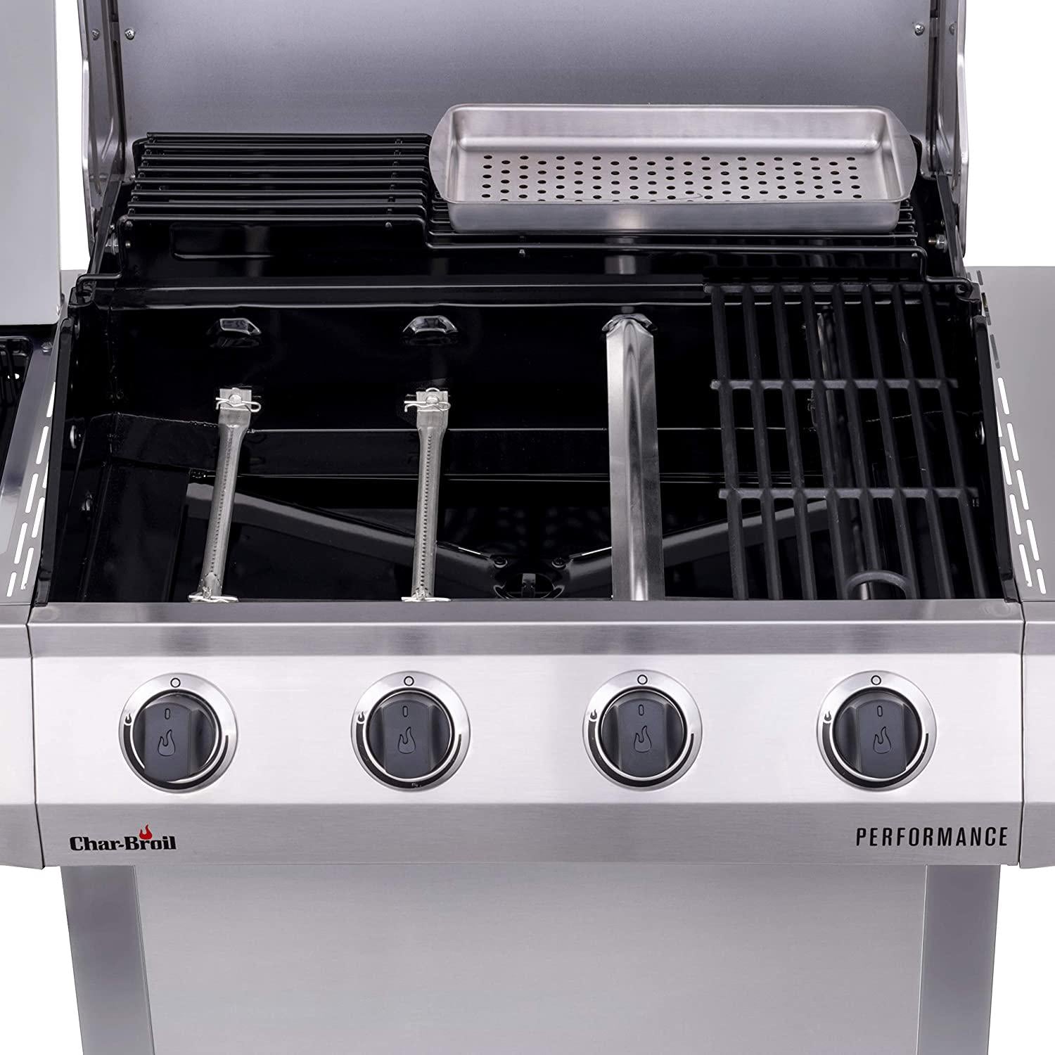 463352521 Performance 4-Burner Cart Style Liquid Propane Gas Grill, S