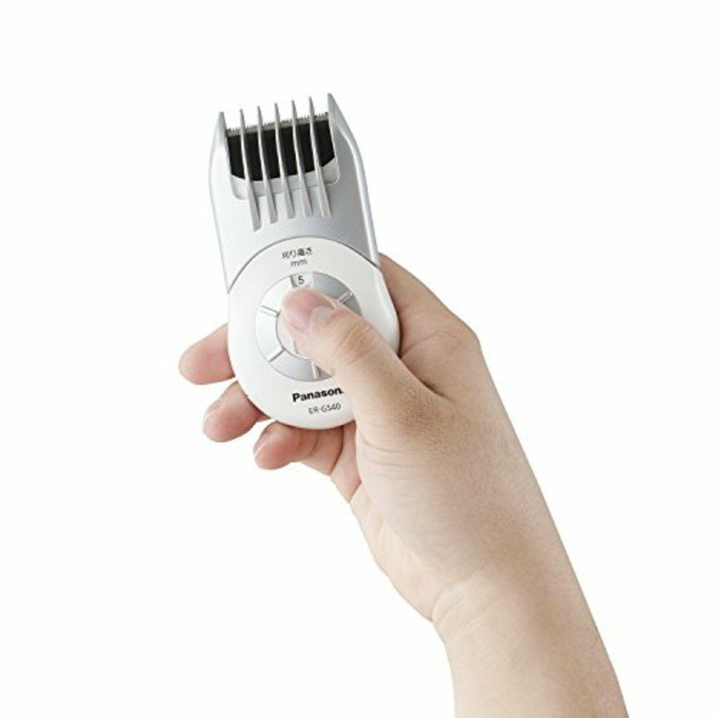 Panasonic Self Hair Cutter White Er-gs40-w Japan H3042