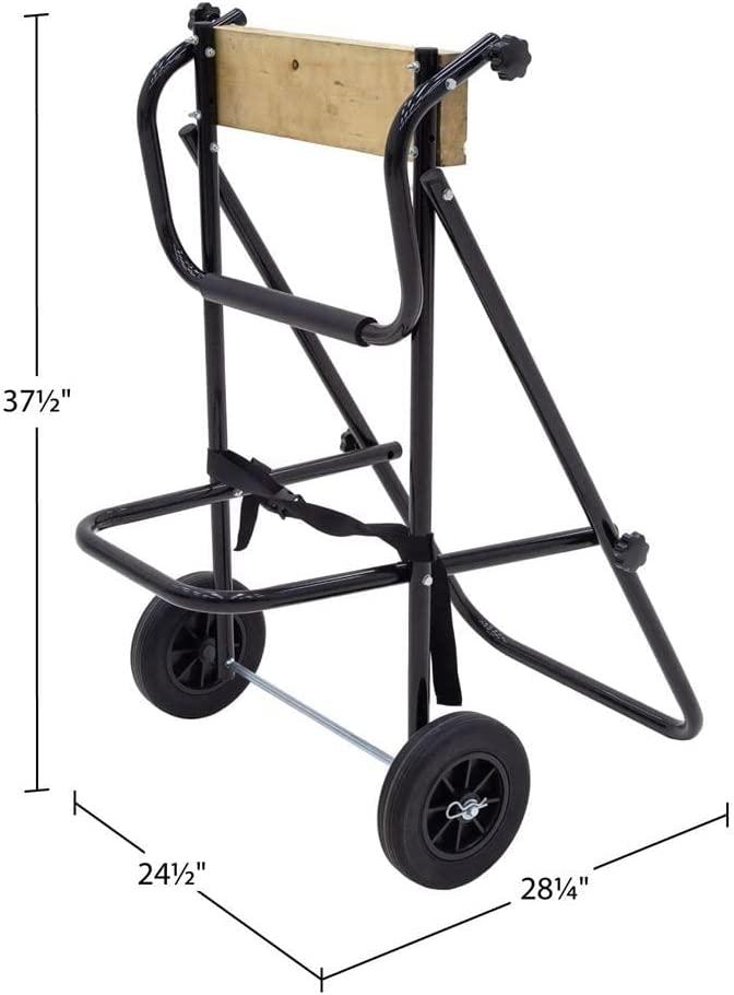 30 HP Outboard Motor Cart Engine Stand with Folding Handle