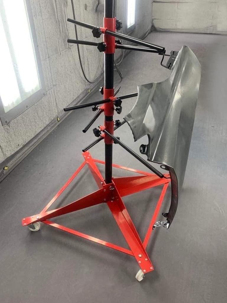 HECASA Panel Tree Paint Stand Panel Holder Adjustable Center Post Hang Automotive Doors Fenders Bumpers