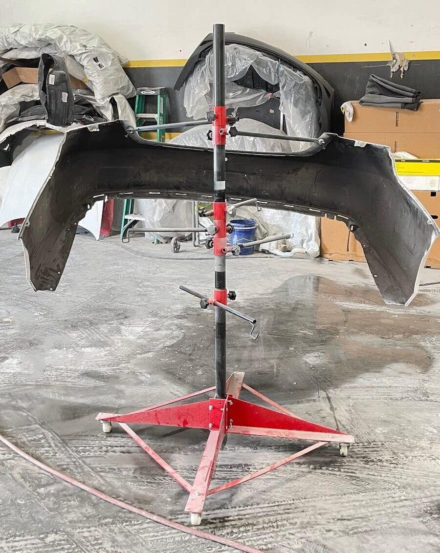 HECASA Panel Tree Paint Stand Panel Holder Adjustable Center Post Hang Automotive Doors Fenders Bumpers