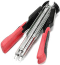 Pliers Tool Pliers Hand Tool， with 2500 C Clips Spring Loaded Fastening CaClamp Fences Hog Ring Pliers
