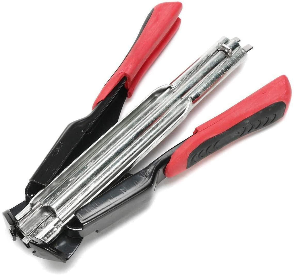 Pliers Tool Pliers Hand Tool， with 2500 C Clips Spring Loaded Fastening CaClamp Fences Hog Ring Pliers