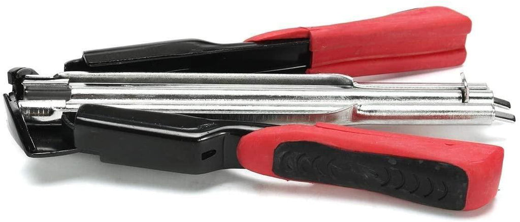 Pliers Tool Pliers Hand Tool， with 2500 C Clips Spring Loaded Fastening CaClamp Fences Hog Ring Pliers