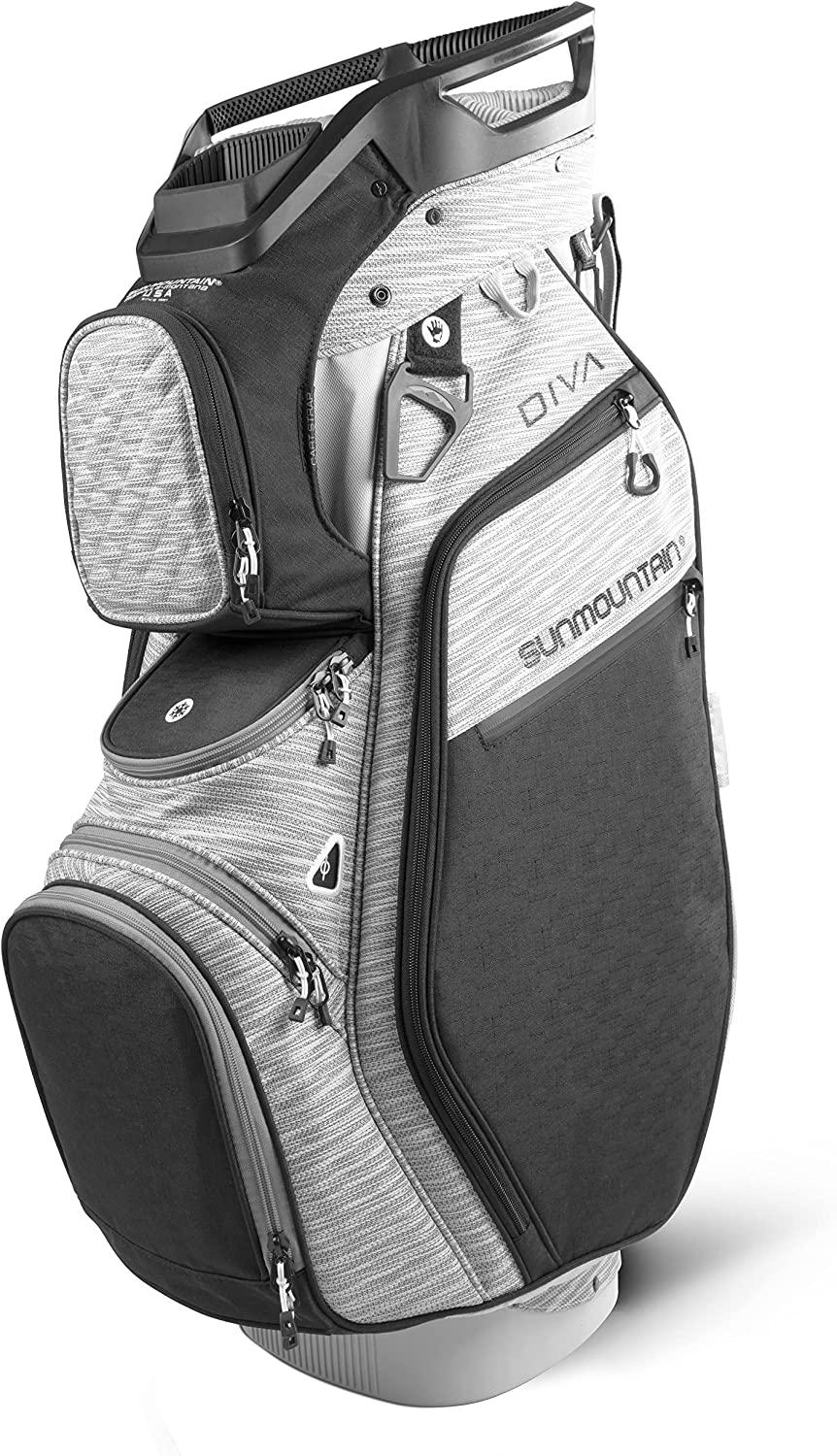 Sun Mountain Women's 2022 Diva 14-Way Divided Golf Cart Bag