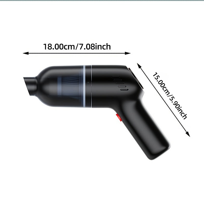 Wireless Car Vacuum Cleaner Handheld Electric Cleaning Tool Strong Suction For Home &amp; Car Use Mini Portable Car Vacuum Cleaner Pet Hair Cleaner