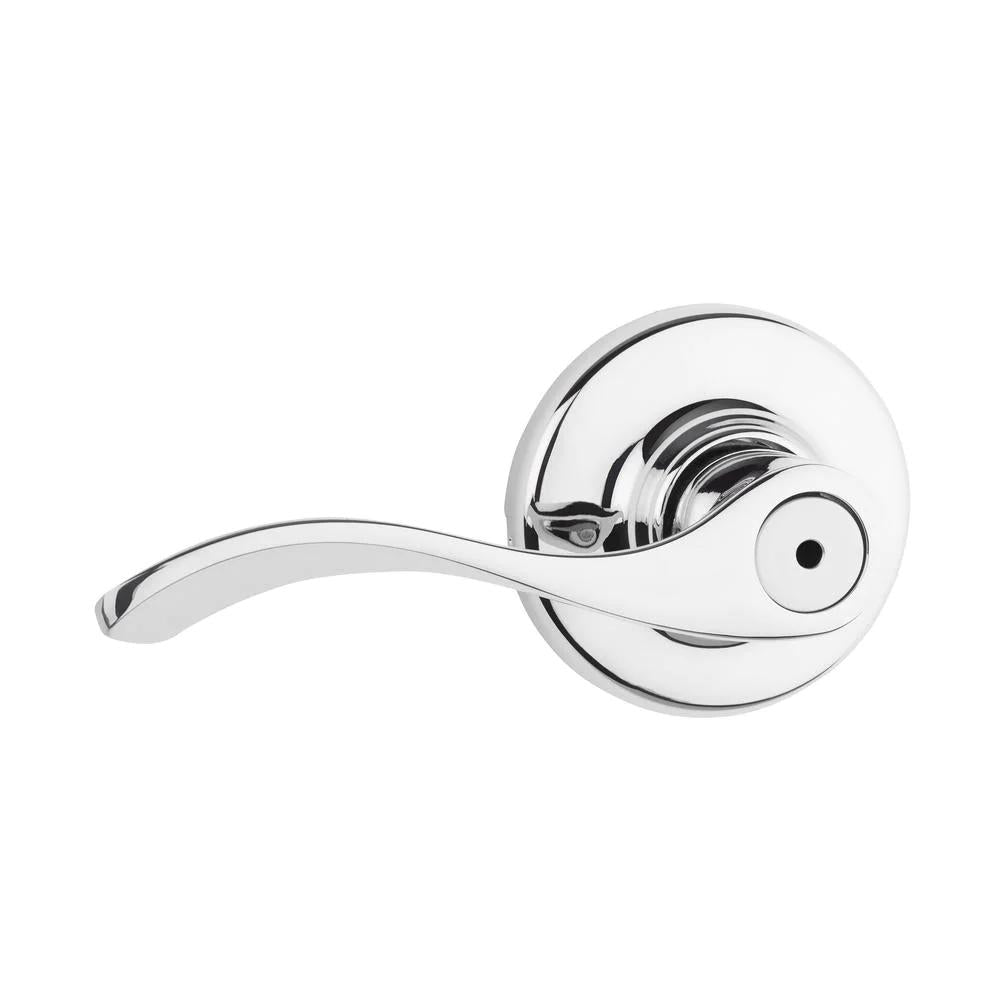 Balboa Polished Chrome Privacy Bed/Bath Door Lever
