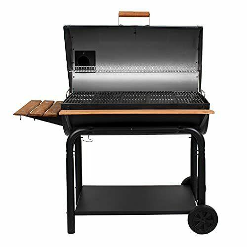 2137 Outlaw Charcoal Grill 950 Square Inch Black