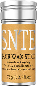 Samnyte Hair Wax Stick, Wax Stick for Hair Slick Stick, Hair Wax Stick for Flyaways Hair Gel Stick Non-greasy Styling Cream for Fly Away &amp; Edge Control Frizz Hair 2.7 Oz
