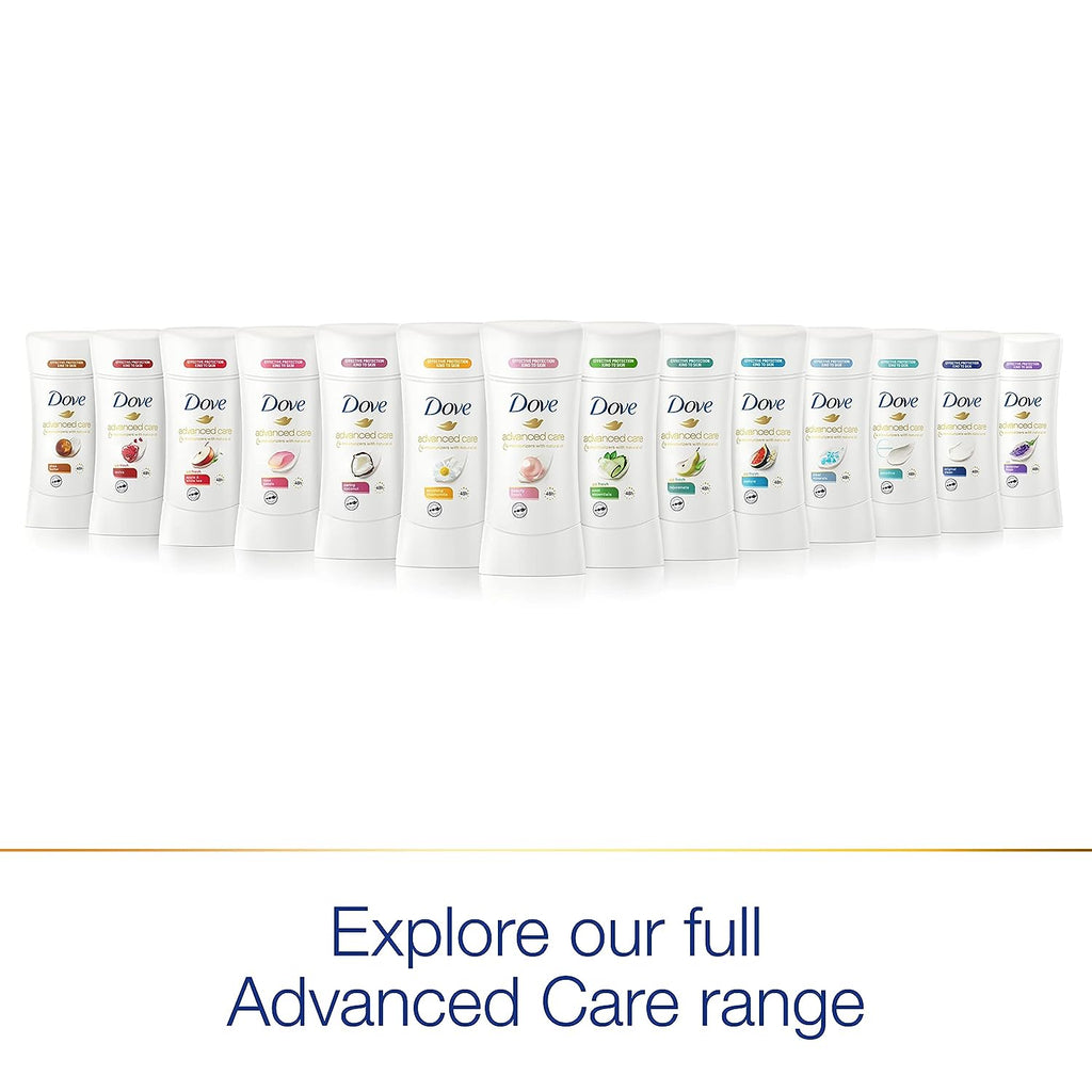 Dove Advanced Care Antiperspirant Deodorant Stick for Women, Lavender Fresh, for 48 Hour Protection And Soft And Comfortable Underarms, 2.6 oz