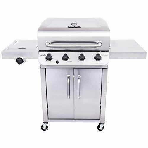 463375919 Performance  Steel 4-Burner Cabinet Style Liquid Gas Grill
