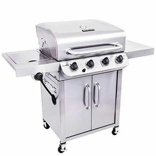 463375919 Performance  Steel 4-Burner Cabinet Style Liquid Gas Grill