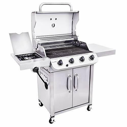 463375919 Performance  Steel 4-Burner Cabinet Style Liquid Gas Grill