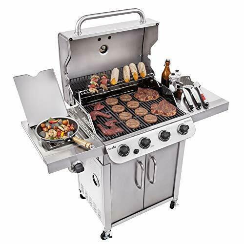 463375919 Performance  Steel 4-Burner Cabinet Style Liquid Gas Grill