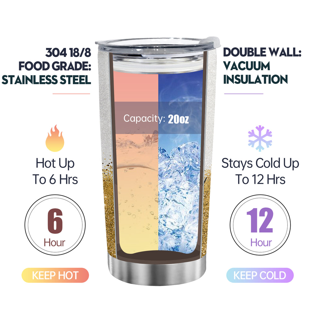 1pc 20oz Glitter Cow  Steel Tumbler With Lid, Not Today Heifer, Not My Pasture Not My Bull, Cow Print Mug, Birthday Gifts For Cow Lovers