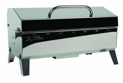 " Premium  Steel Mountable Charcoal Grill w/ Inner Lid Liner by...