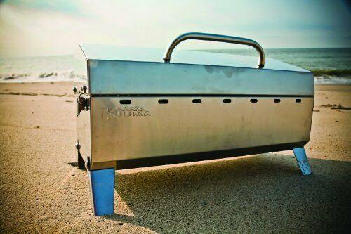" Premium  Steel Mountable Charcoal Grill w/ Inner Lid Liner by...