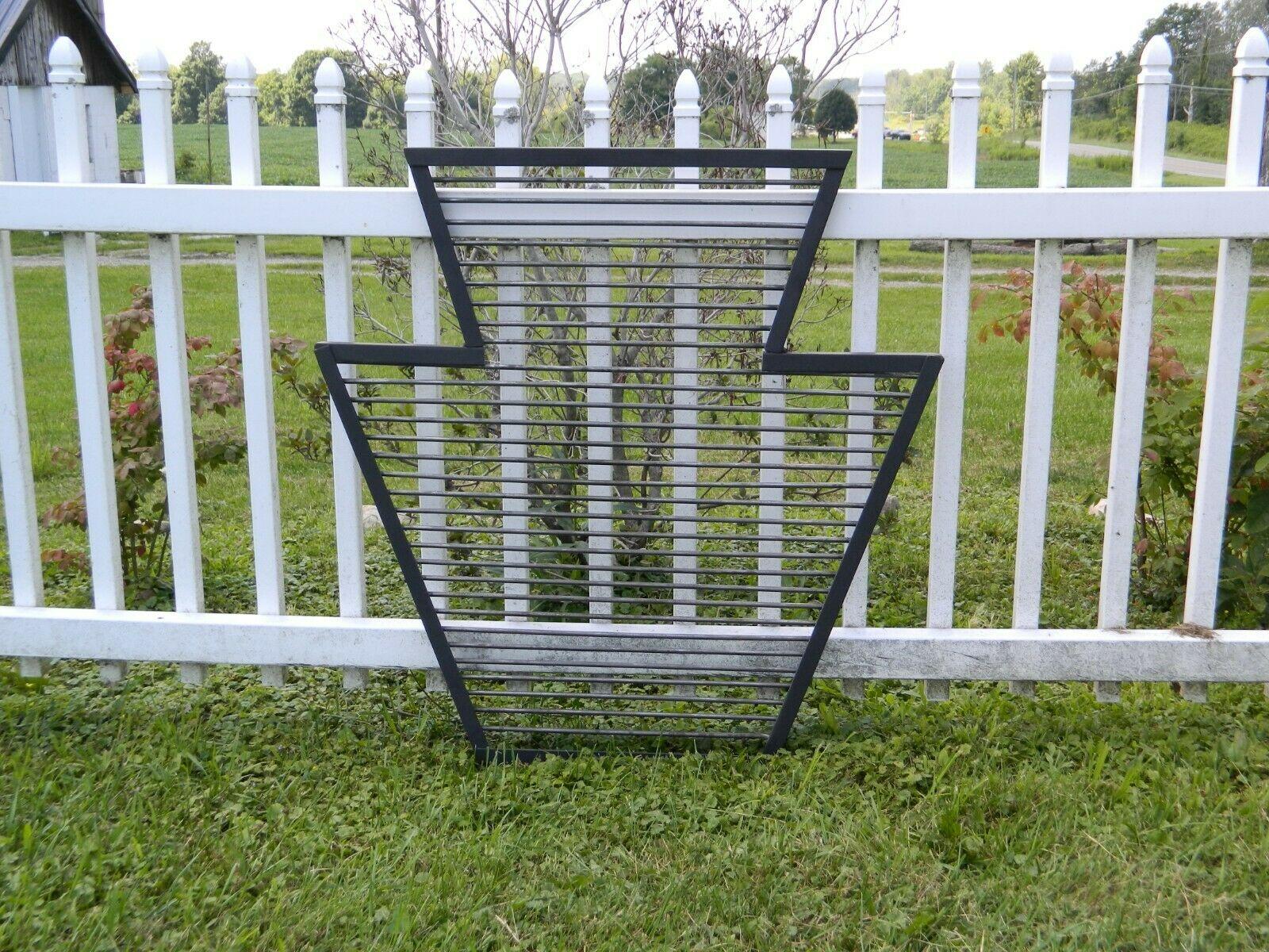 Custom Pennsylvania Steel Keystone Black Grill Grate 36"x36" 25 lbs.