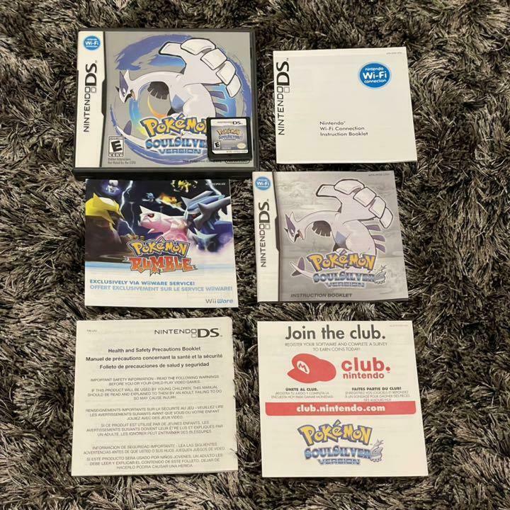 Exceptional Pokémon Soul Silver North American Version Lugia Verified Operation