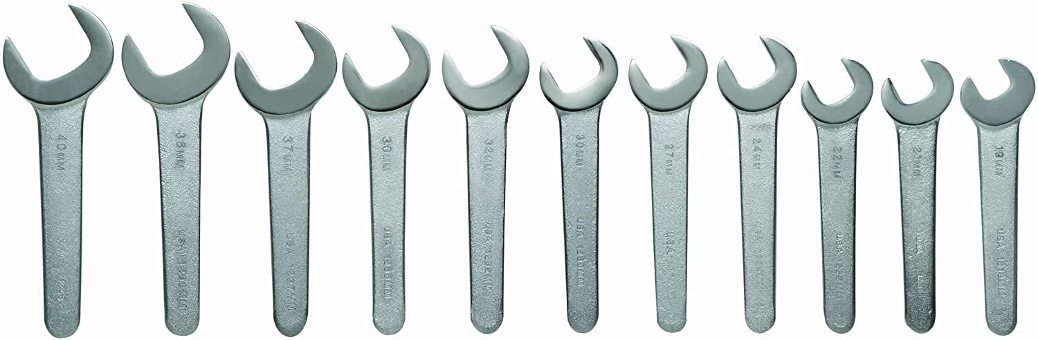 Williams MWS-3510 10-Piece 30-Degree Metric Service Wrench Set