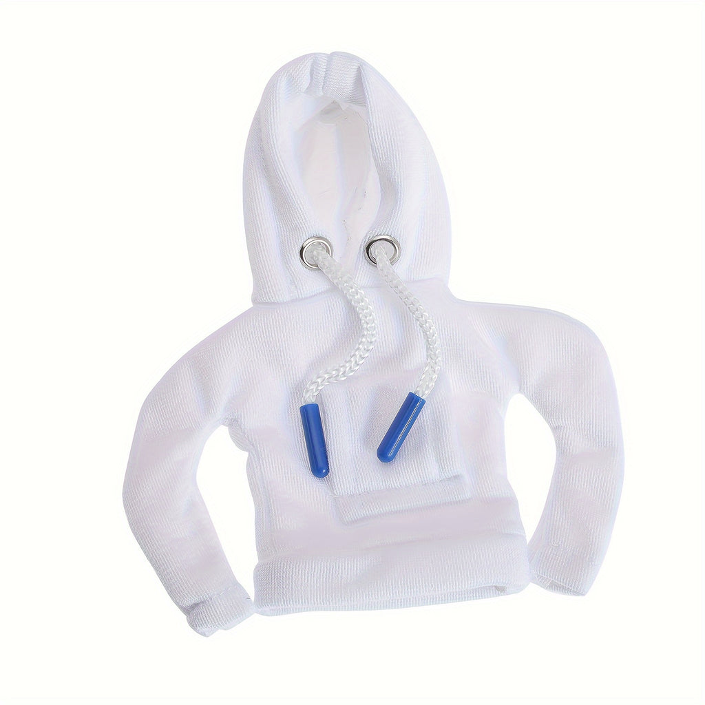 LarSize Universal Car Gear Shift Cover Hoodie, Fashionable Mini Hooded Sweatshirt For Auto Gear Stick Shifter Knob, Interior Accessories Decor