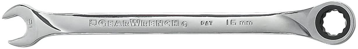 GEARWRENCH XL Ratcheting Combination Metric Wrench Set 16 Pc., 12 Point - 85099