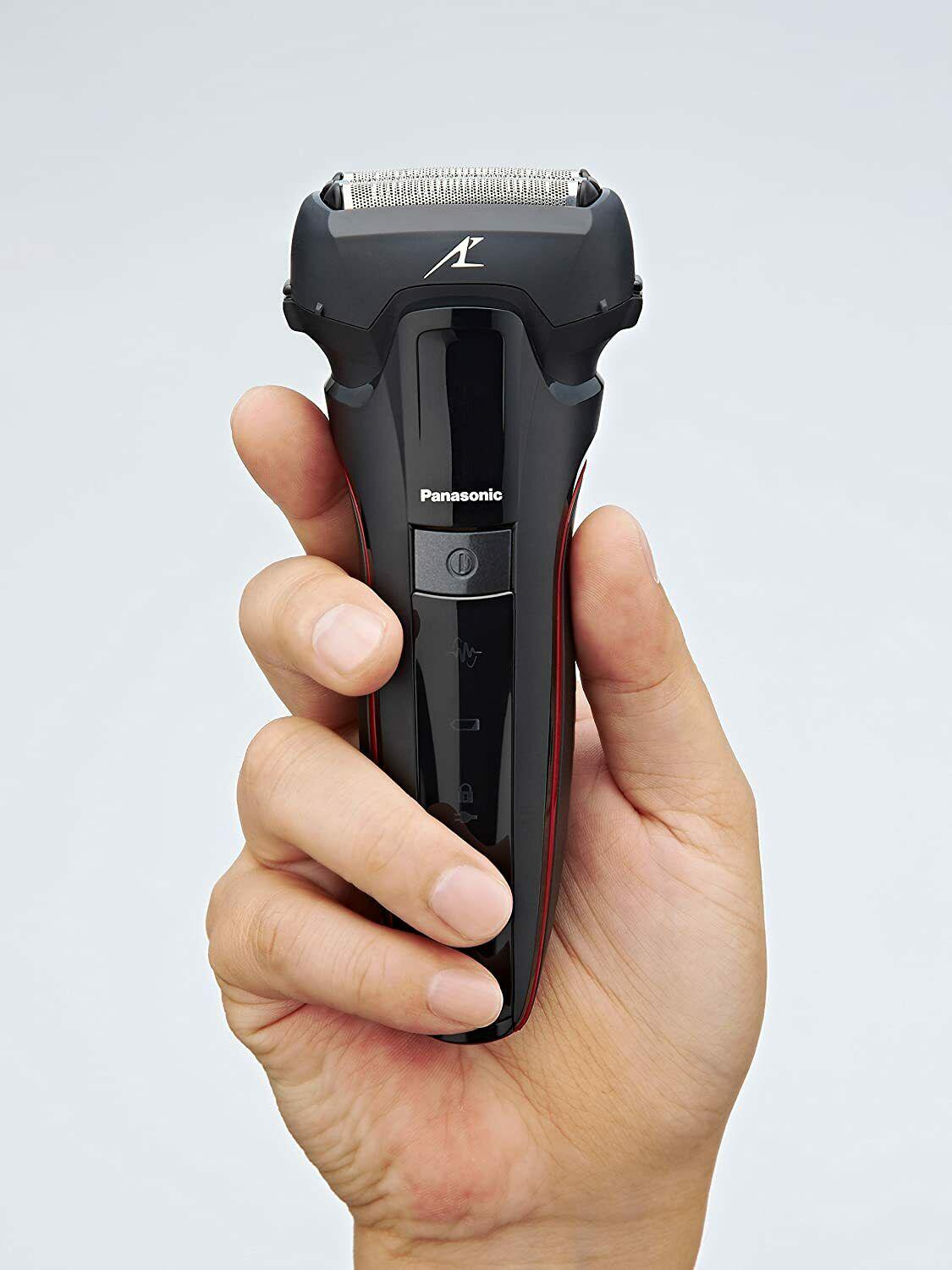 Panasonic ES-LL21-K503 Shaver Premium Cleaners 3 On 1 Trimmer And Profiled