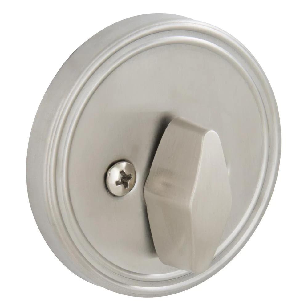 Brill Keyed Entry Knob and  Steel Single Cylinder Deadbolt Project Pack
