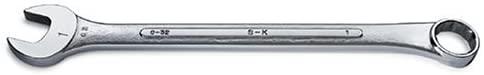 SK Professional Tools C66 12-Point Fractional Wrench - Standard, 2-1/16 in. Combination Chrome Wrench with SuperKrome Finish, Made in USA