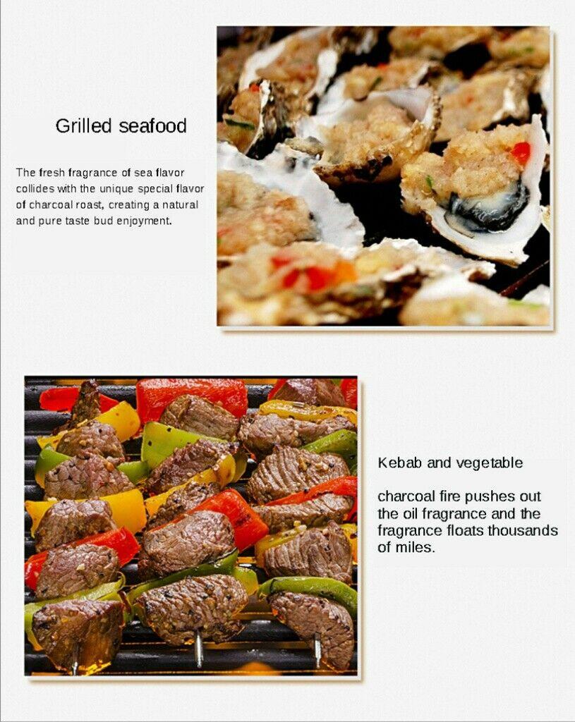 Durable  Steel Barbecue Grill Charcoal grill for Travel Barbecue Tools