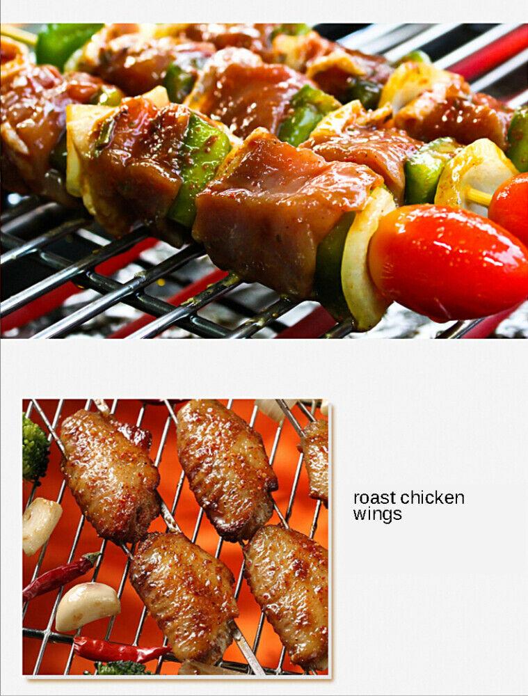Durable  Steel Barbecue Grill Charcoal grill for Travel Barbecue Tools