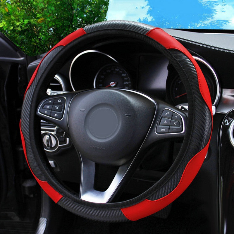 1pc Car Steering Wheel Cover, Universal 15 Inch Anti-Slip Car Steering Wheel Protector Cover Car Decor Accessories, No Inner Ring
