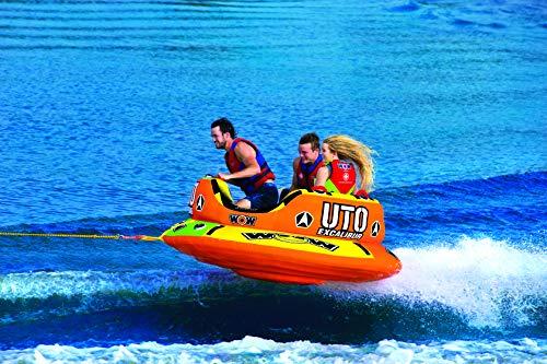 WoW Watersports UTO Excalibur, 19-1080, 1 to 3 Person Towable, Hover Bottom