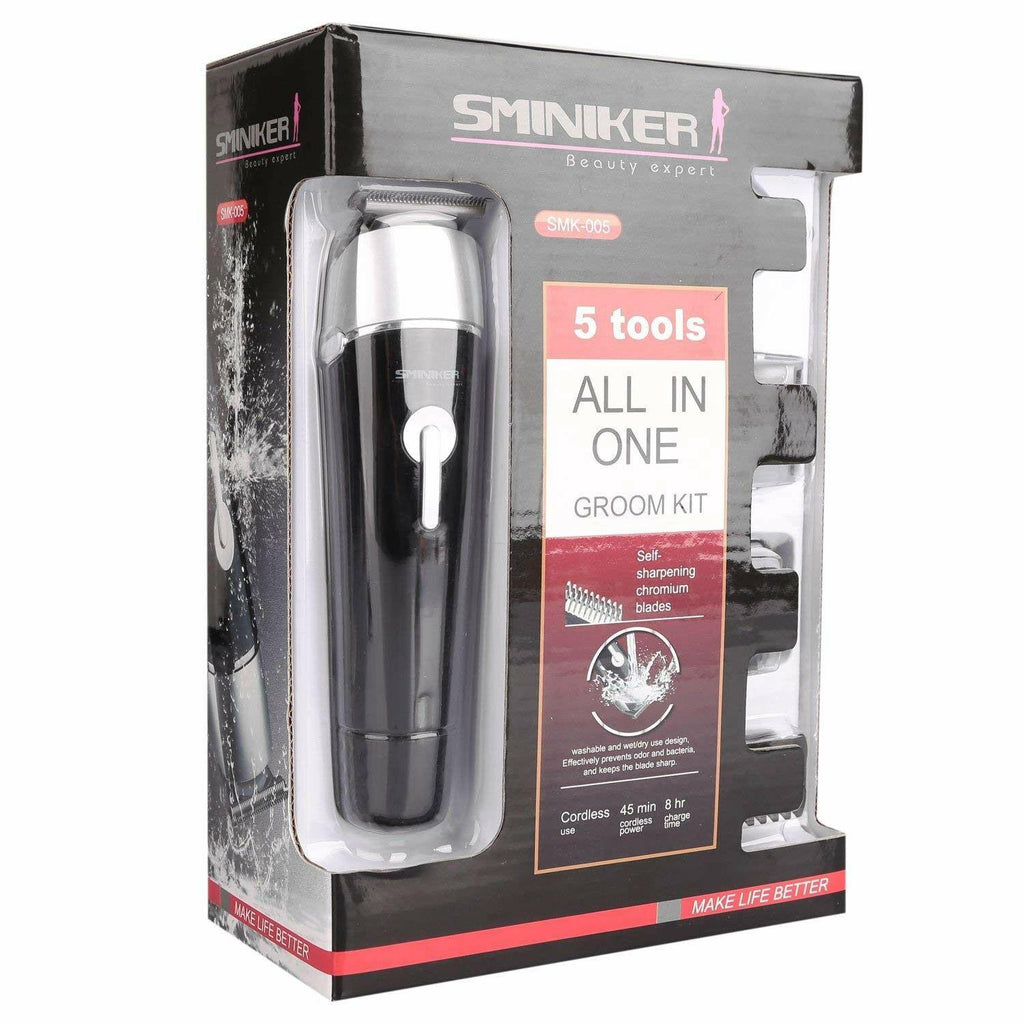 Man Men Grooming Kit 5 in 1 Waterproof Hair Clippers Beard Hombres Barba Cabello