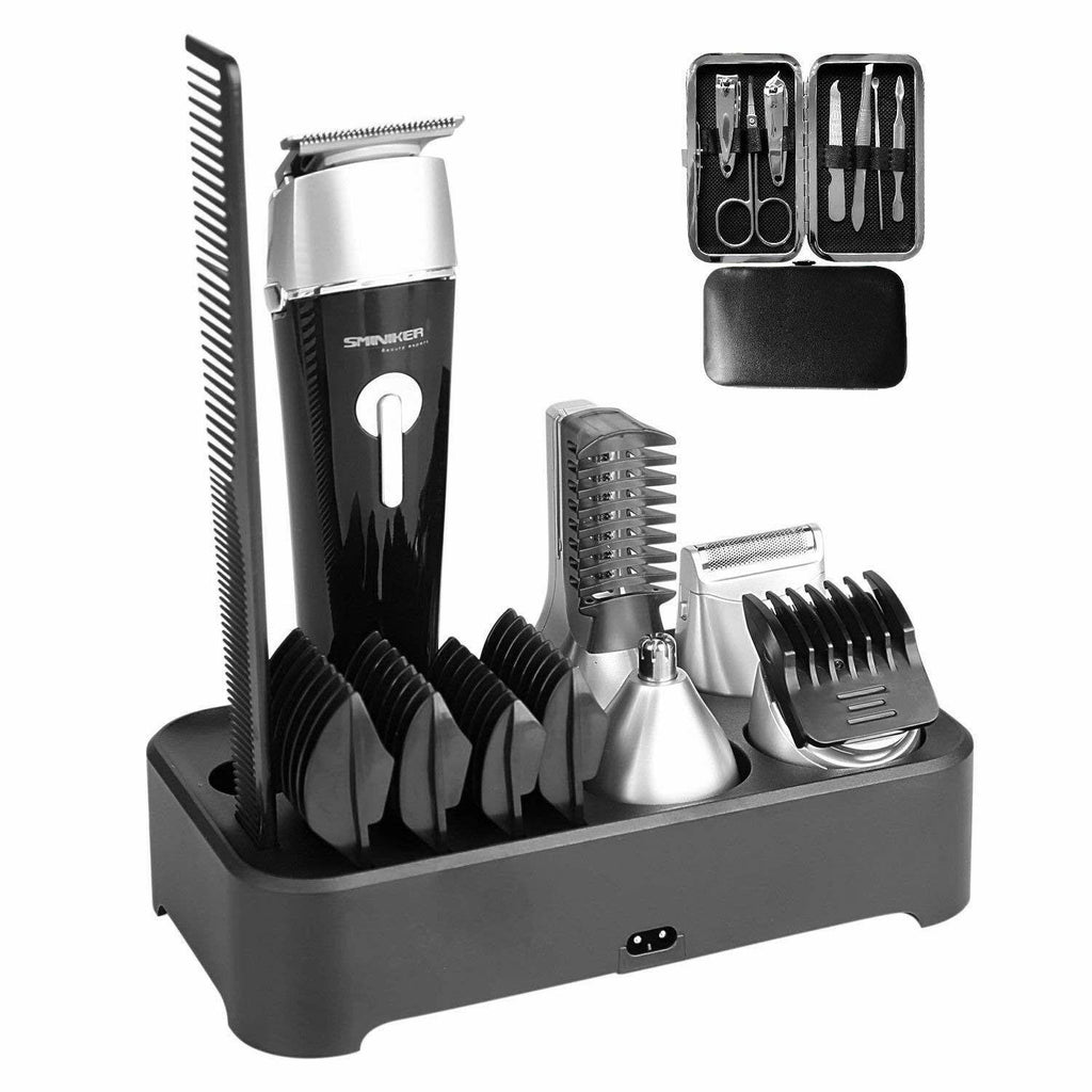 Man Men Grooming Kit 5 in 1 Waterproof Hair Clippers Beard Hombres Barba Cabello