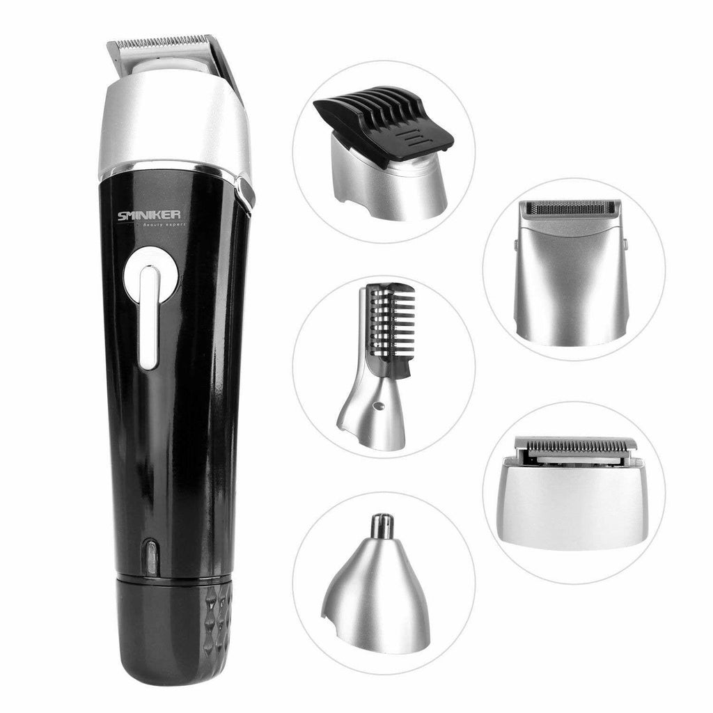 Man Men Grooming Kit 5 in 1 Waterproof Hair Clippers Beard Hombres Barba Cabello