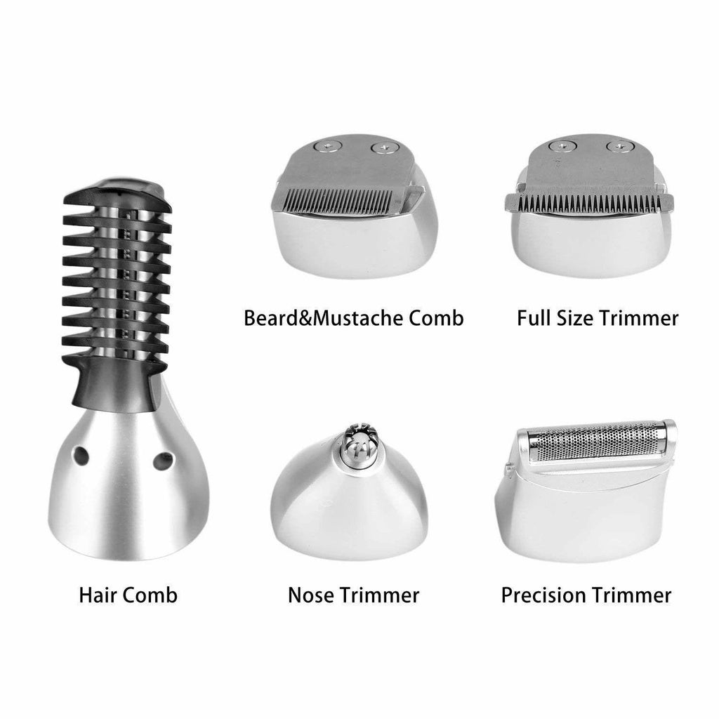 Man Men Grooming Kit 5 in 1 Waterproof Hair Clippers Beard Hombres Barba Cabello