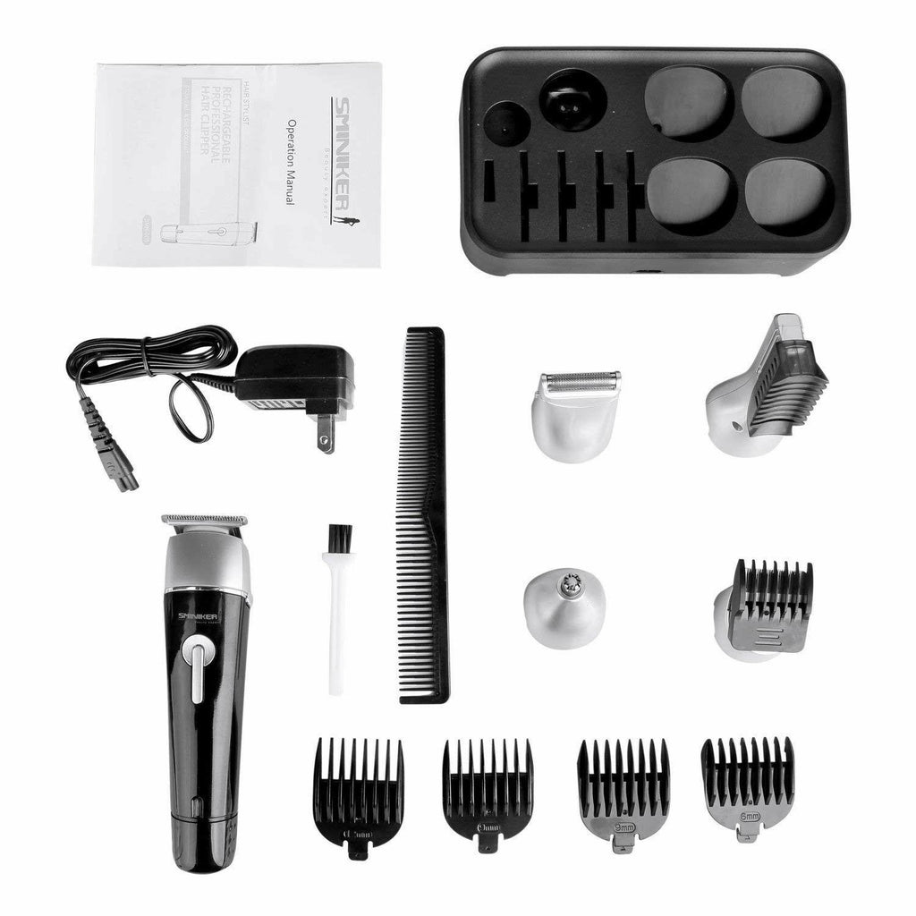 Man Men Grooming Kit 5 in 1 Waterproof Hair Clippers Beard Hombres Barba Cabello