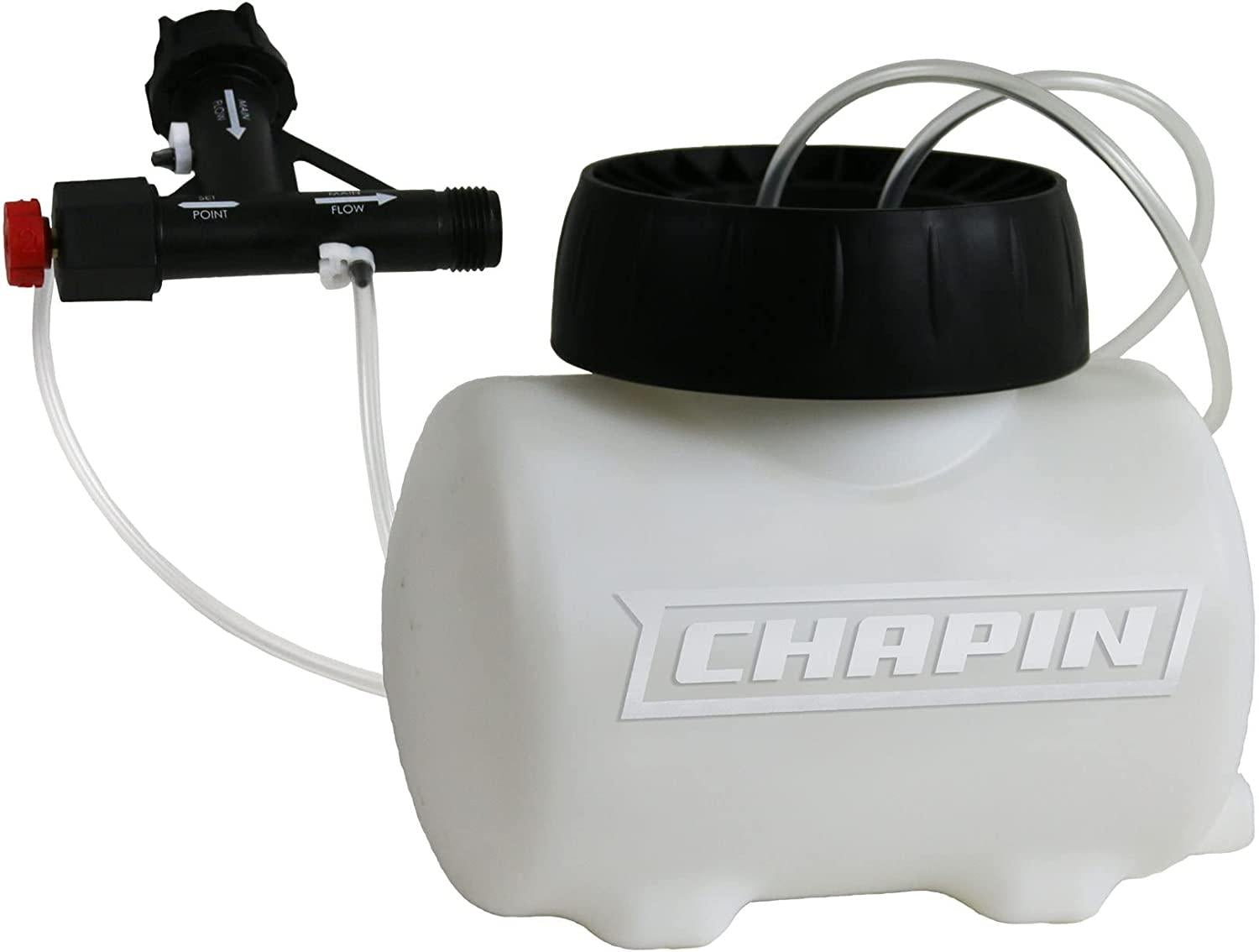 Chapin 4720 HydroFeed 2-Gallon in-Line Auto-Mix Fertilizer Injector Sy, 2 Gallon, Translucent