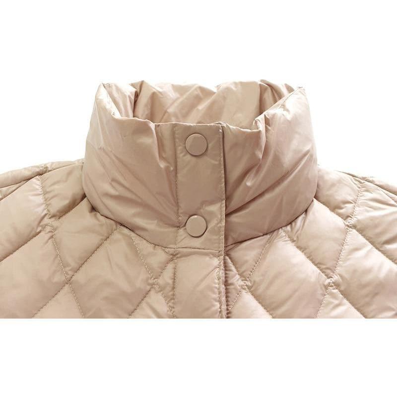 collar comfortable pocket coat