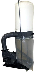 70 gallon 2 HP Industrial Dust Collector Heavy Duty High Flow Capacity Portable
