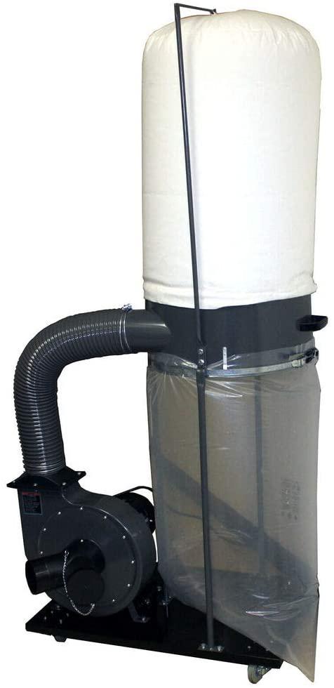 70 gallon 2 HP Industrial Dust Collector Heavy Duty High Flow Capacity Portable