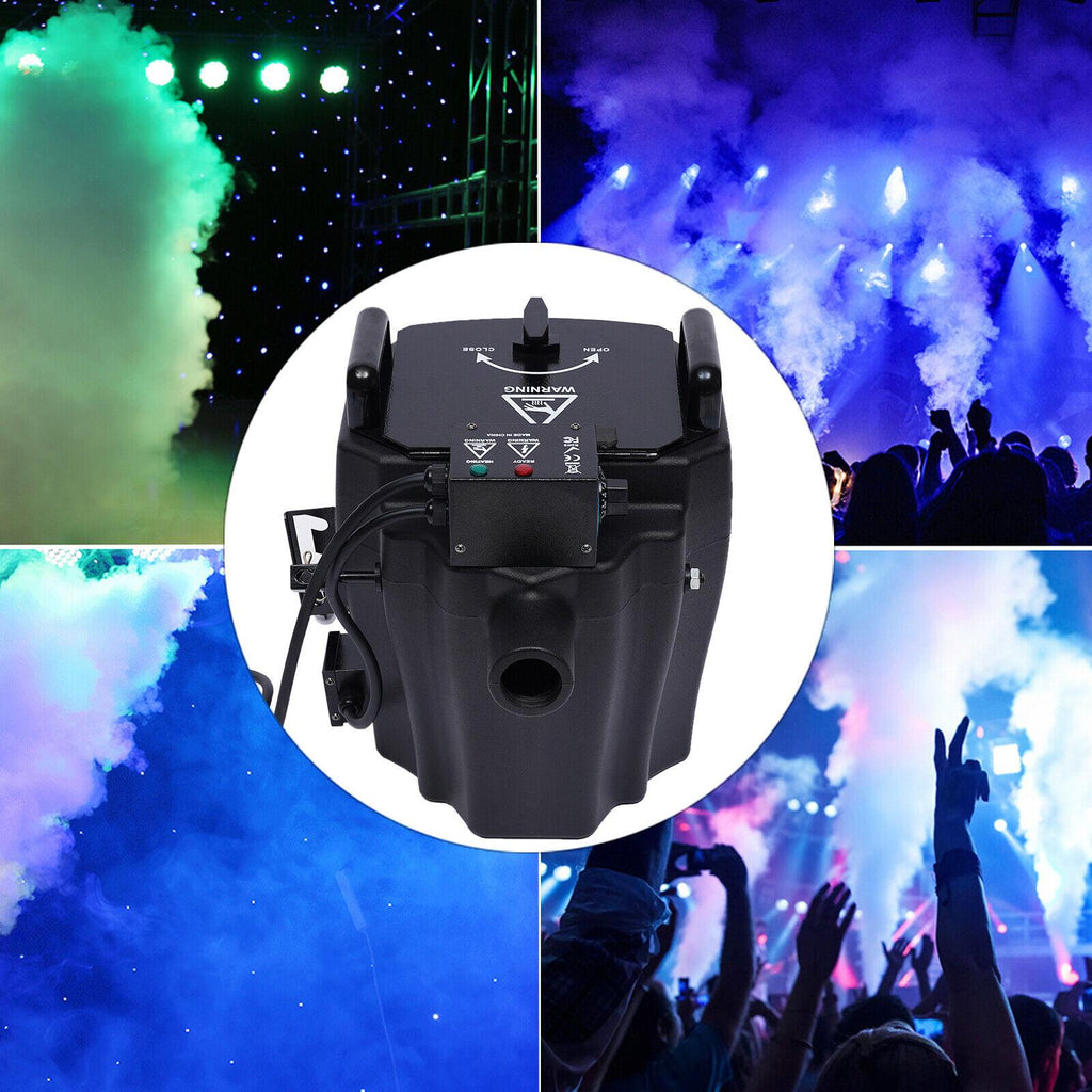 Aohuada 3500W Dry Ice Low Lying Fog Machine Effect with Tube for Indoor Outdoor StaWedding Party Club