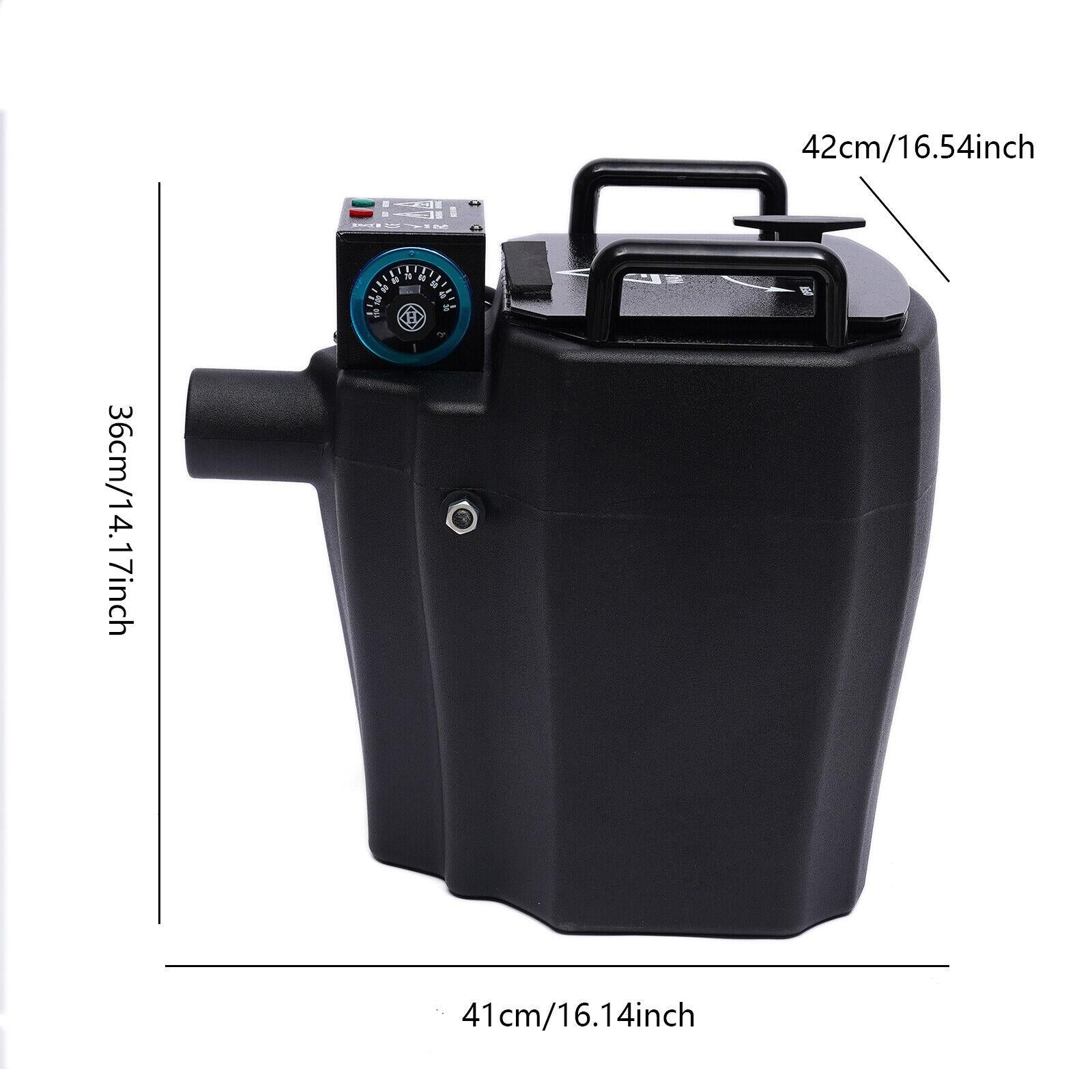 Aohuada 3500W Dry Ice Low Lying Fog Machine Effect with Tube for Indoor Outdoor StaWedding Party Club