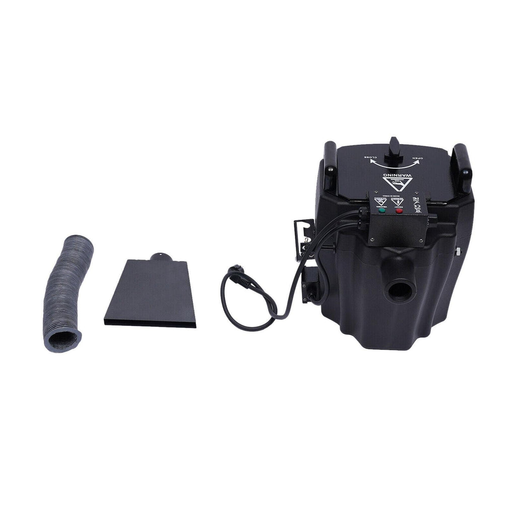 Anqidi 3500W DJ StaEffect Dry Ice Machine Manual Black Plastic Low Smoke Machine for Wedding Party