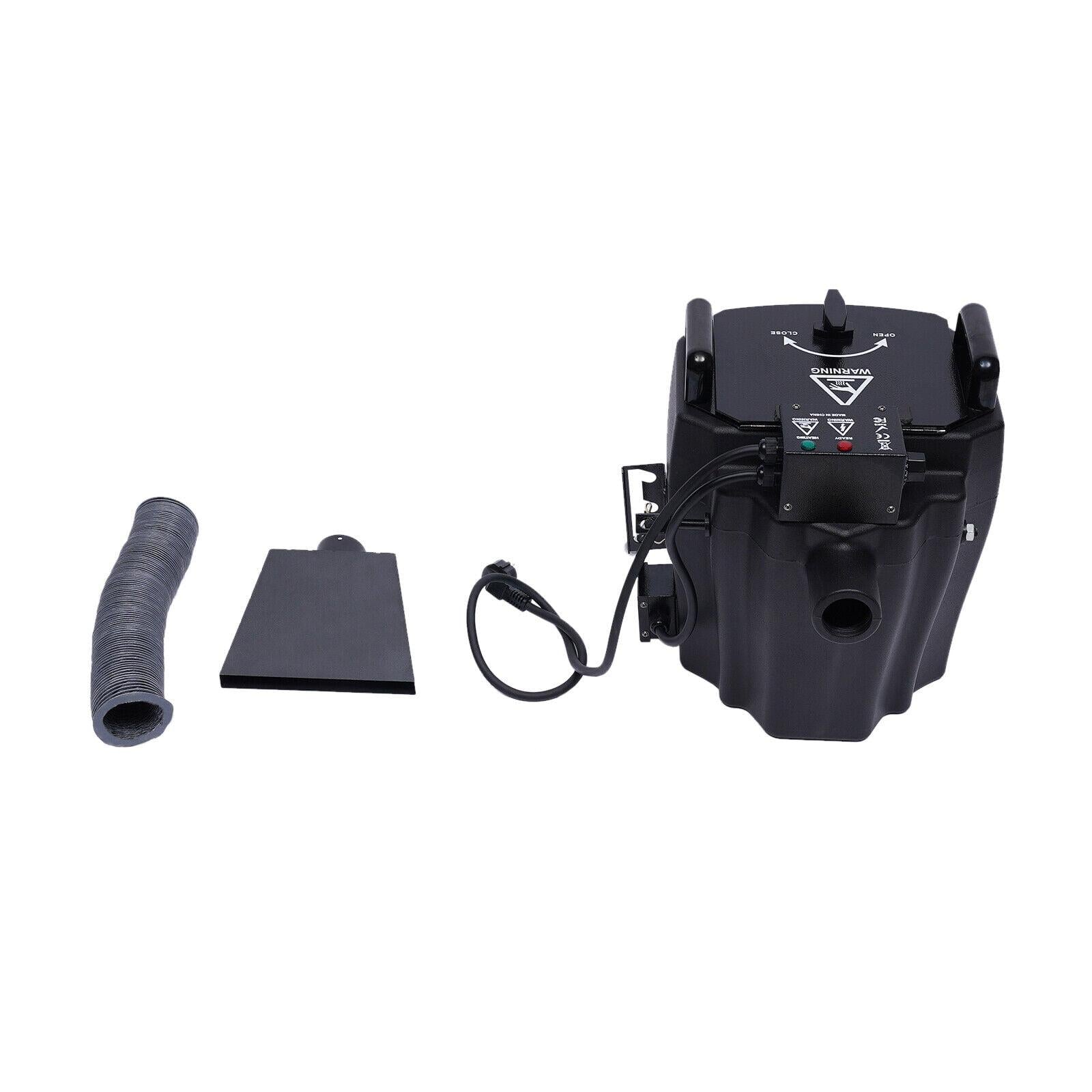 Anqidi 3500W DJ StaEffect Dry Ice Machine Manual Black Plastic Low Smoke Machine for Wedding Party
