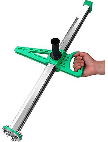 ZHENWOCAI  Steel Manual Gypsum Board Cutting Artifact Roller Type Hand Push Drywall Cutting Tool New