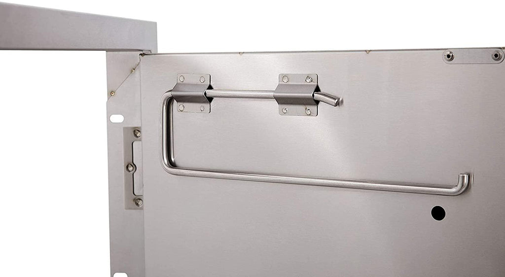 Outdoor Kitchen Double Access Door,33X22 Inch,304  Steel BBQ Gr