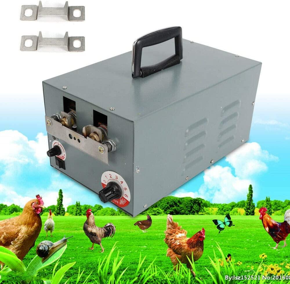 Gdrasuya 110V 220-250W Automatic Electric Counting Poultry DebeaMachine Chick Debeaker Cutting Equipment Chicken Thickness Handle USA Stock